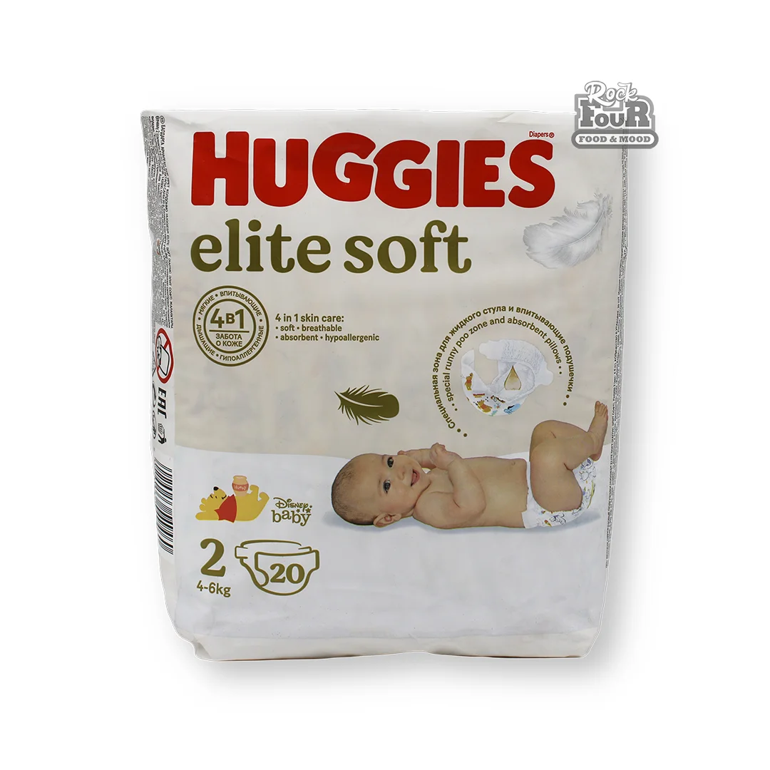 Տակդիր մանկական №2, 4-6կգ «Huggies» 20h